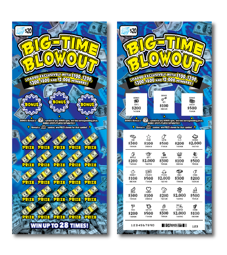 50k Bingo Doubler Instant Ticket Game
